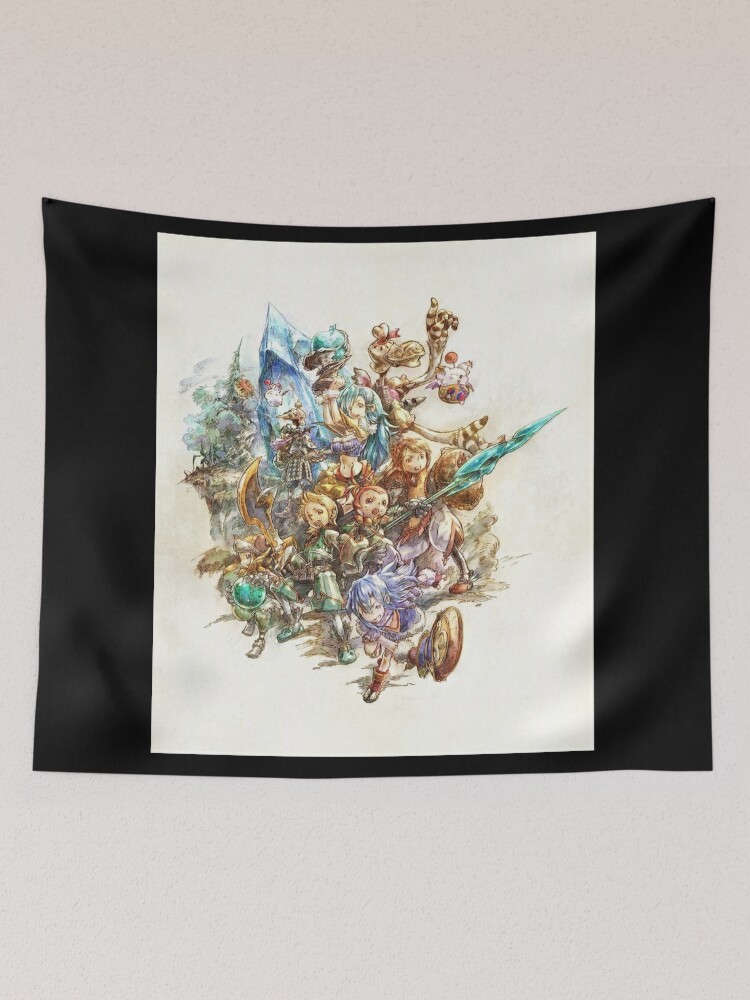 Final Fantasy X Characters Wallpaper Tapestry for Sale by CassidyCreates