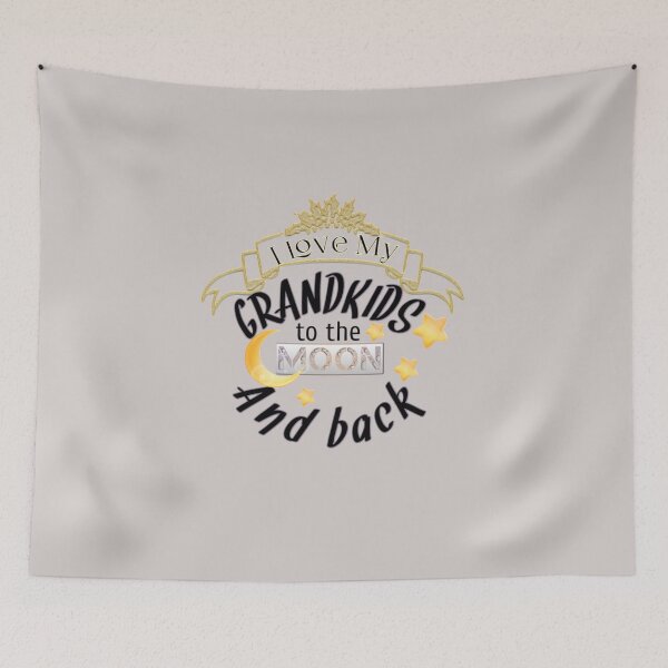 Item preview,  I Love My Grandkids To The Moon And Back Sudaderas designed and sold by Cyrine19.