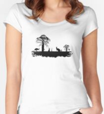 Outback Australia Women's Fitted Scoop T-Shirt