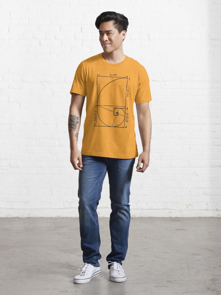 Alternate view of The Golden Spiral Essential T-Shirt