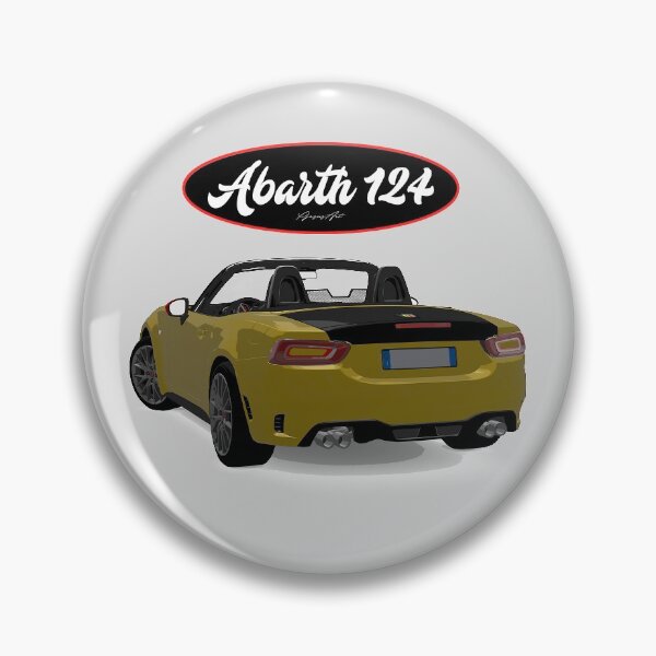 Artikelvorschau, ABARTH 124 Giallo Zurück entworfen und verkauft von pjesusartrb.