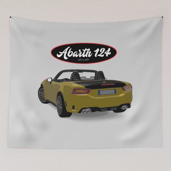 Artikelvorschau, ABARTH 124 Giallo Zurück entworfen und verkauft von pjesusartrb.