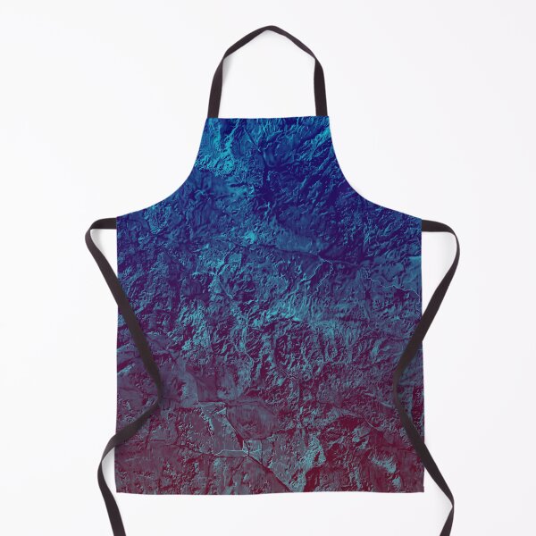 Item preview, hand drawn Az topographical map designed and sold by Caummon Thread.
