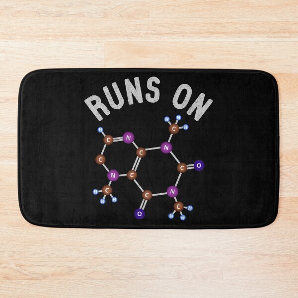 Item preview, Runs on Caffeine - Coffee Lover's designed and sold by Happy Puppy Print On Demand.