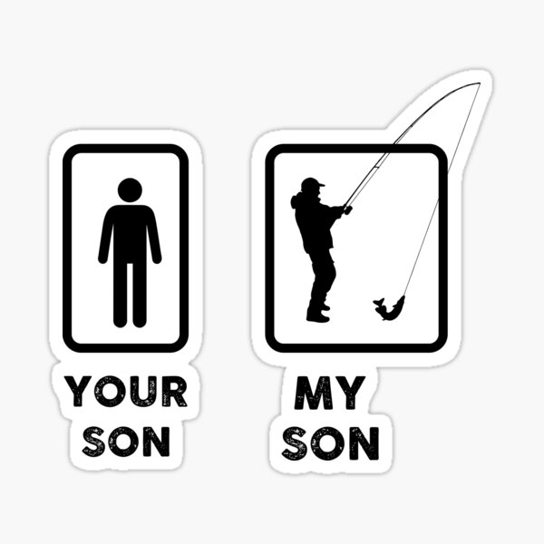 Funny Fishing Quote Stickers for Sale, Free US Shipping