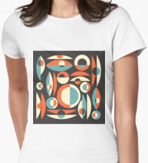 Retro Eames Era Fische Tailliertes T-Shirt