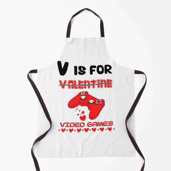 Item preview, V Is For Video Games Funny Valentines Day Gamer Boy Men Gift designed and sold by Aesthynova.