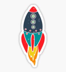 Space Rocket Sticker