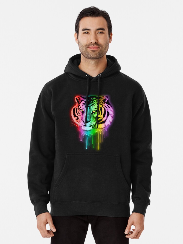 dripping rainbow hoodie