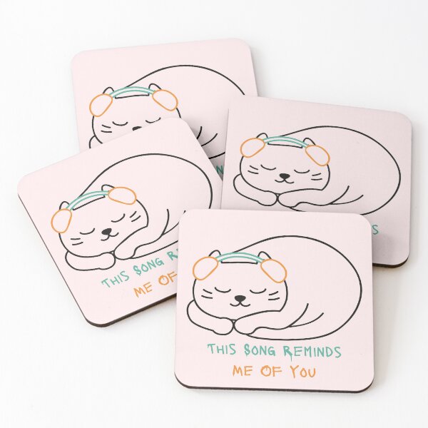 Item preview, This Song Reminds Me Of You Cat Lovers designed and sold by TOP-DESIGN4U.