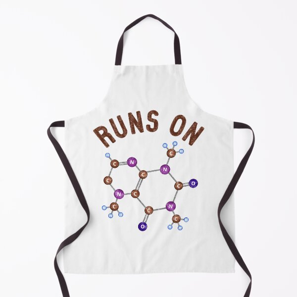 Item preview, Runs on Caffeine - Coffee Lover's designed and sold by Happy Puppy Print On Demand.