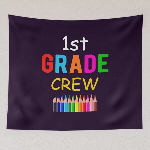 Item preview, 1st Grade Crew, First Grade Squad, First Day Of School designed and sold by B3N-arts.