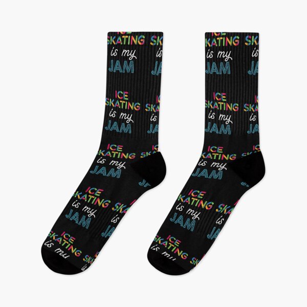 Item preview, Ice Skating is my Jam. Funny Ice Skating Design designed and sold by Custom365.