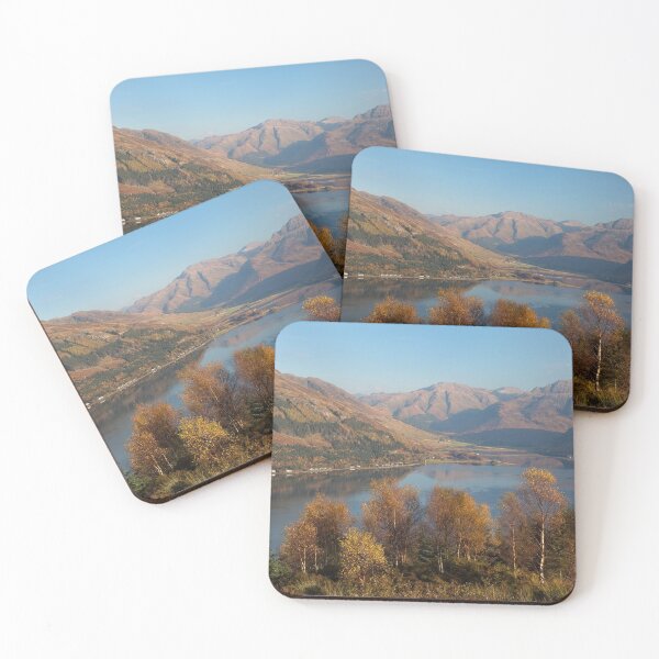 Item preview, Loch Duich in Autumn Kintail Scotland designed and sold by PhotosEcosse.