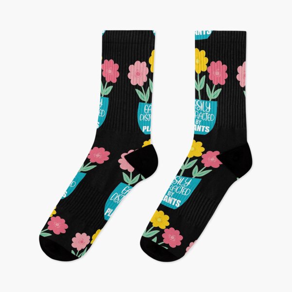 Item preview, Easily distracted by plants designed and sold by ADAMYASS.