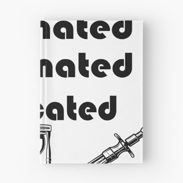 Item preview, educated vaccinated caffeinated dedicated designed and sold by VAN-DESIGN.