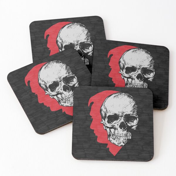 Item preview, Hannibal Blood Red Profile with Gray Skull designed and sold by orionlodubyal.