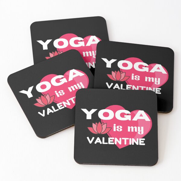 Item preview, Yoga is my Valentine designed and sold by libbergina.