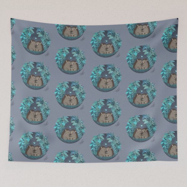 Item preview, hedgehog love designed and sold by Caspalpo.