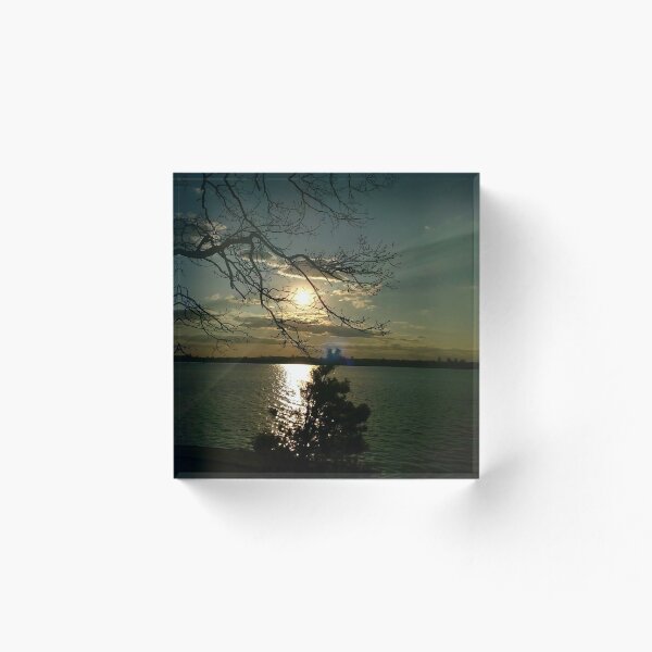 Item preview, Sunset over lake designed and sold by Vukog.