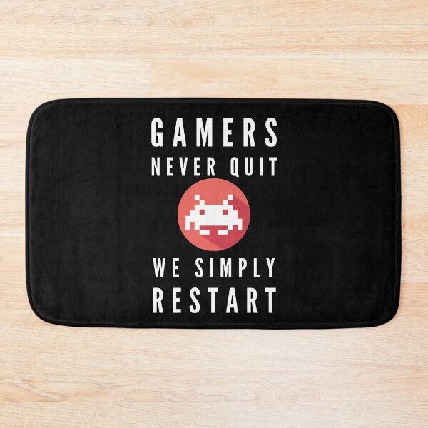 Item preview, Gamers Never Quit We Simply Restart designed and sold by joetrade.