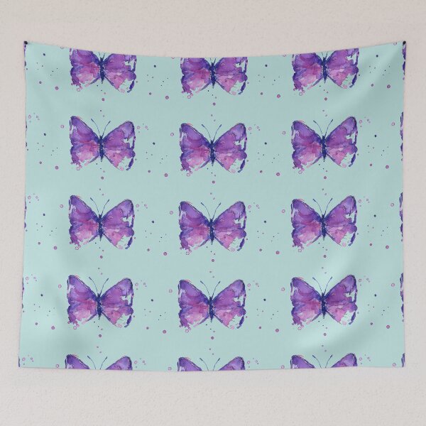 Item preview, Watercolour Purple Butterfly  designed and sold by Danielle555.