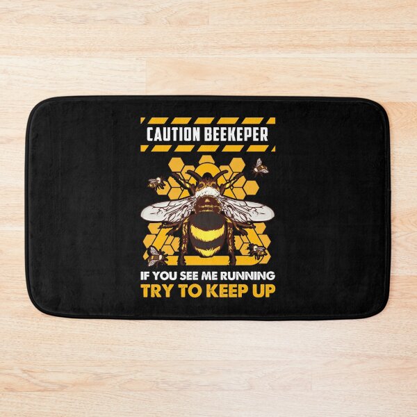 Item preview, Caution: Beekeeper If You See Me Running Keep Up designed and sold by perfectpresents.