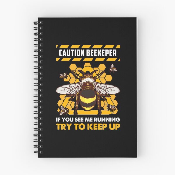 Item preview, Caution: Beekeeper If You See Me Running Keep Up designed and sold by perfectpresents.