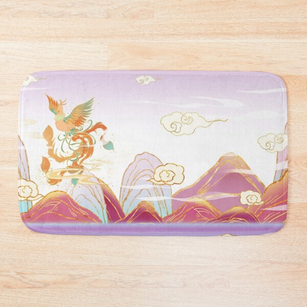 Item preview, Gorgeous phoenix in Mountains and clouds landscape designed and sold by LoveTreats.