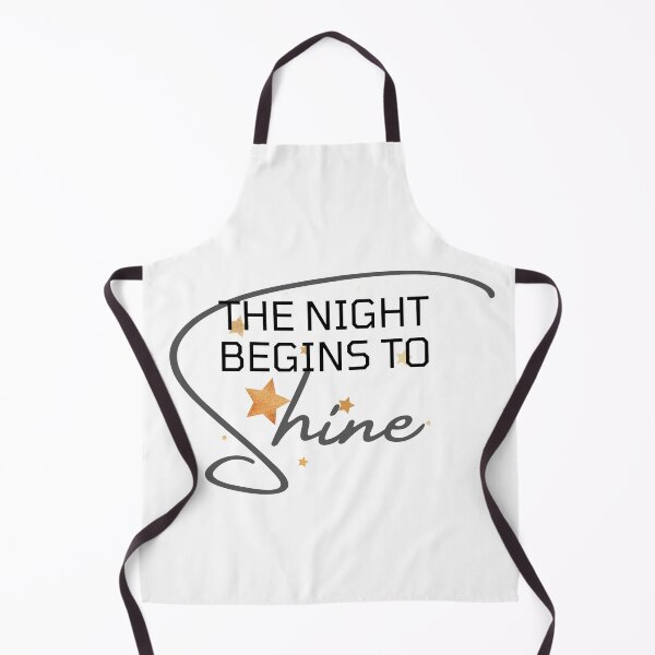 Item preview, The Night Begins To Shine Elegant Handwriting designed and sold by SweetAndSpice.