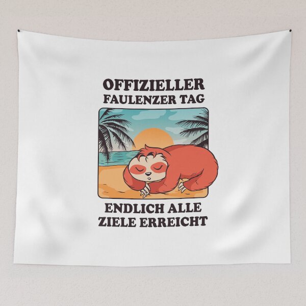 Item preview, Sloth chilling sleeping resting idler lazy designed and sold by Bumblebee29.