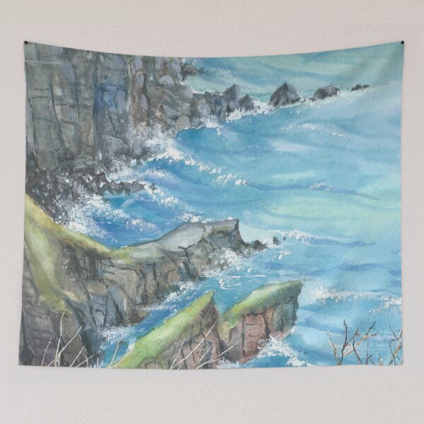 Item preview, Cornish Cliffs designed and sold by ingridslatter.