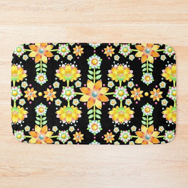 Item preview, Folkloric Fun Floral designed and sold by PatriciaSheaDesigns.