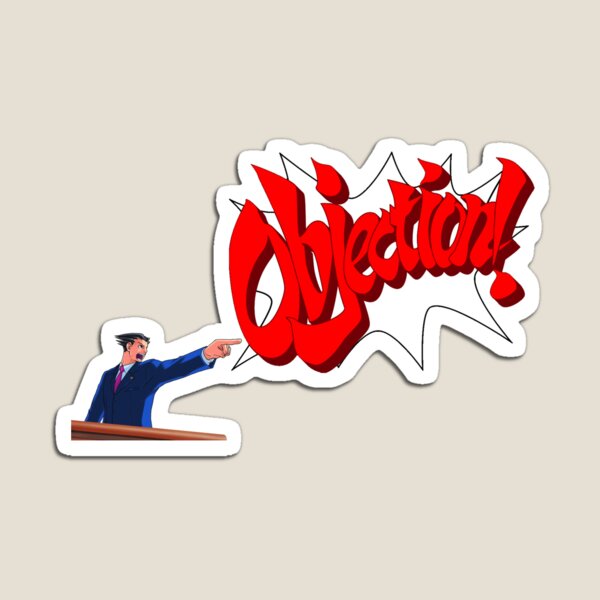 Aperçu de l'œuvre Ace Attorney, OBJECTION 2! créée et vendue par NinjaAway.