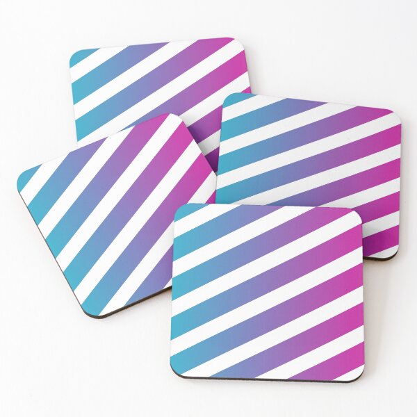 Item preview, Lines, stripes, gradient, violet, blue, light blue designed and sold by NaturaFotos.