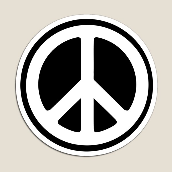 Peace Sign Magnet