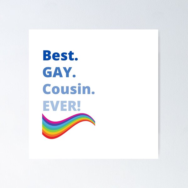 Item preview, Best Gay Cousin Ever Rainbow designed and sold by DesireeLand.