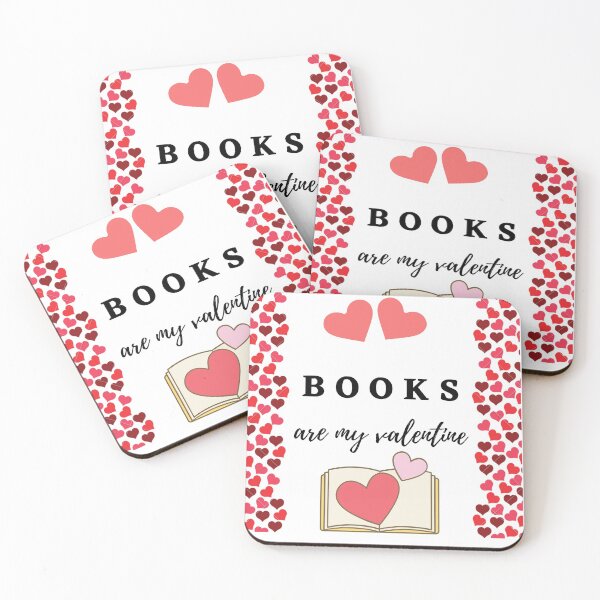 Item preview, Books Are My Valentine Design designed and sold by lothieven.