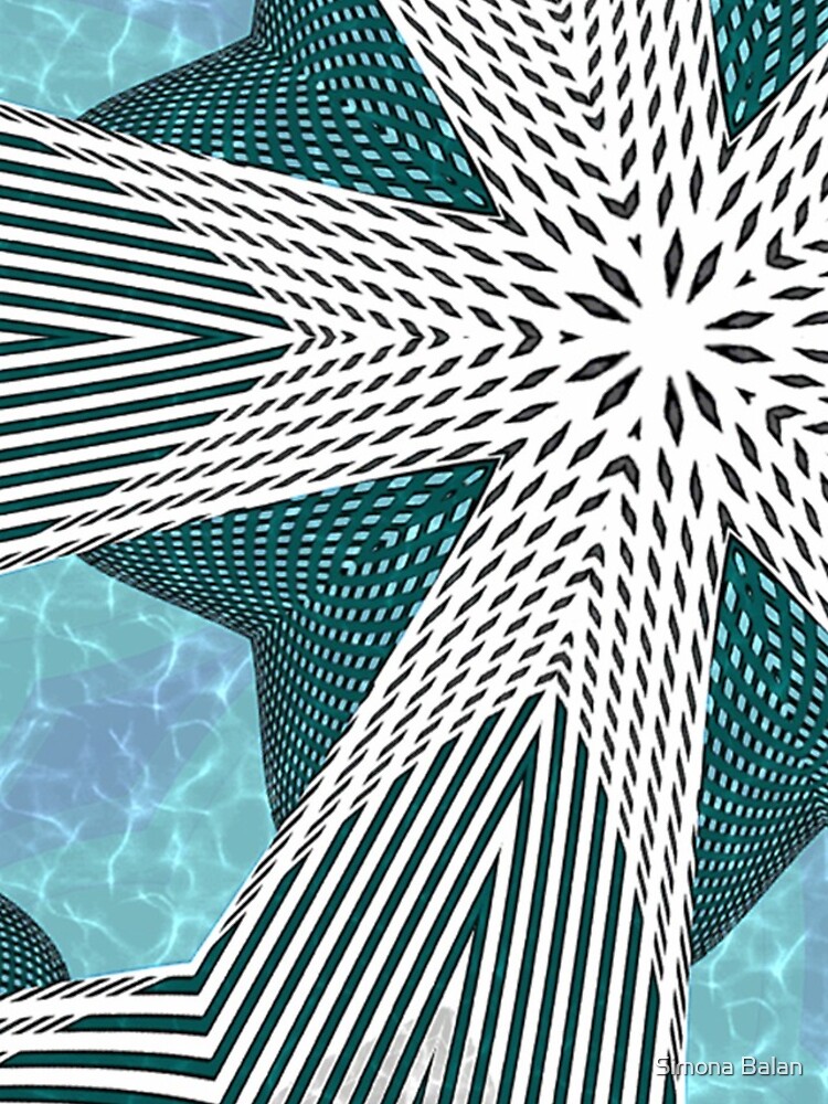 Thumbnail 4 of 4, iPhone Case, Abstract Water Pattern designed and sold by Simona Balan.