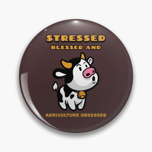 Item preview, Stressed Blessed And Agriculture Obsessed designed and sold by soondoock.