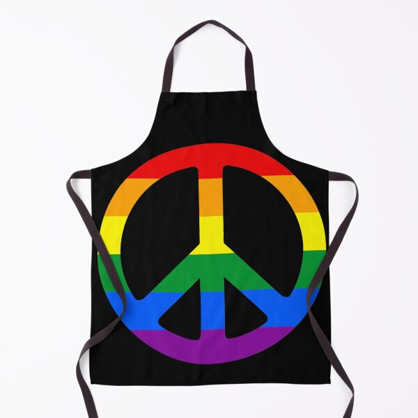 Item preview, Rainbow Peace Sign designed and sold by Hoorahville.