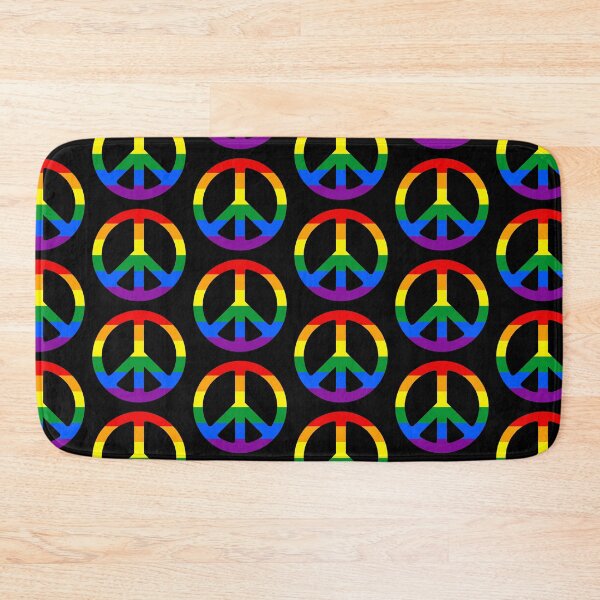 Item preview, Rainbow Peace Sign designed and sold by Hoorahville.