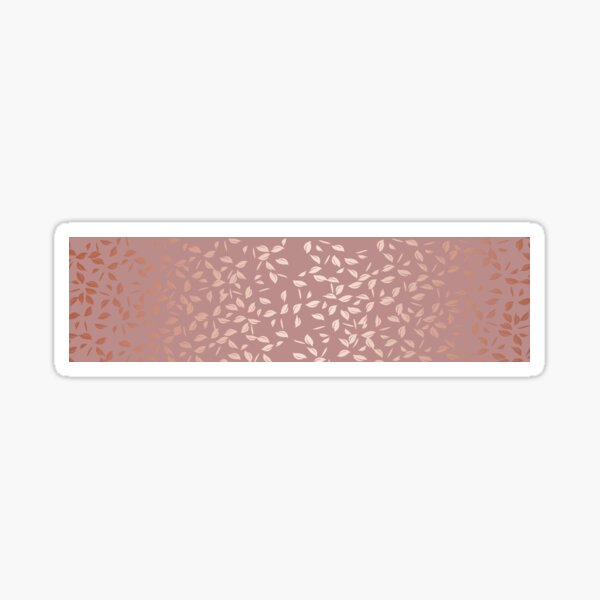 " rose gold flower" Sticker by fatiflow Redbubble
