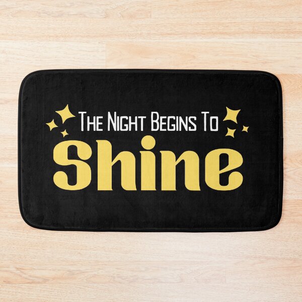 Item preview, The Night Begins To Shine Simple Design 2 designed and sold by SweetAndSpice.