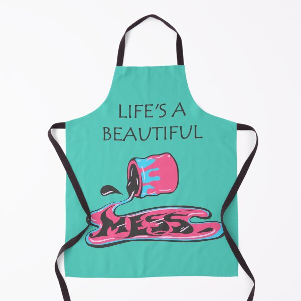 Item preview, Life is beautiful - gratitude and good vibes - blue green designed and sold by theinkypensieve.