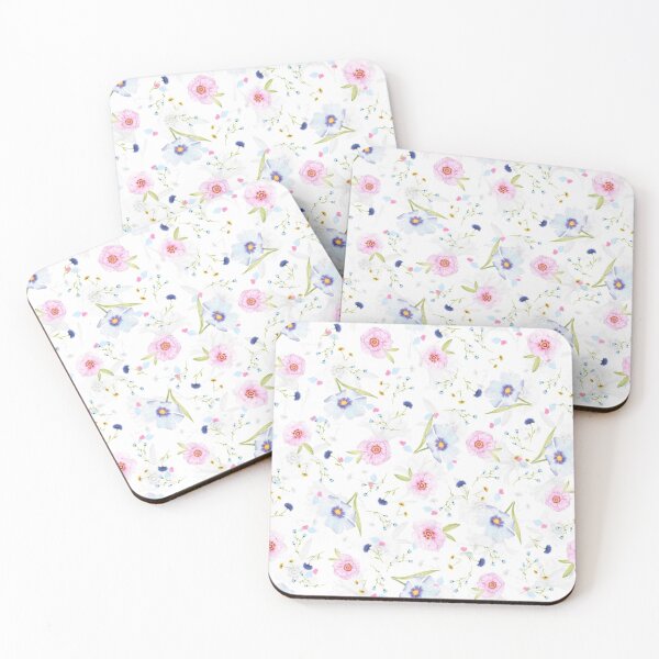 Item preview, Floral pattern background designed and sold by AhMath.