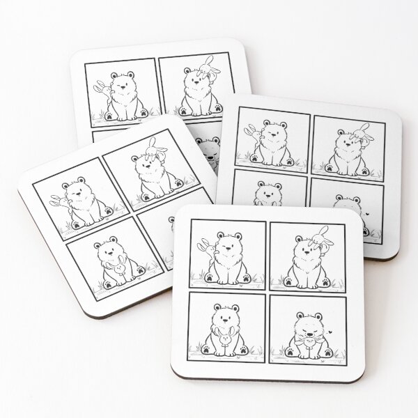 Item preview,  Bear and Bunny // needind attention // comic strip designed and sold by Caspalpo.