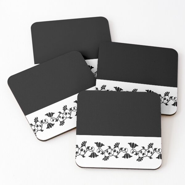 Item preview, Monochromatic moments Black and White Block Flourish designed and sold by OByD.