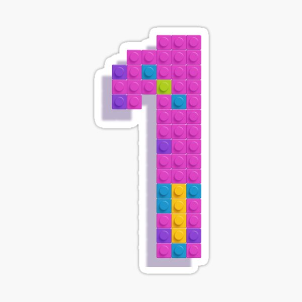 1 Brick Sticker