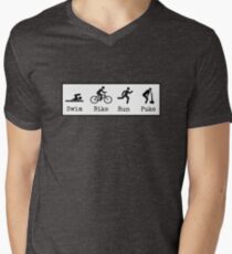 Triathlon Men's V-Neck T-Shirt